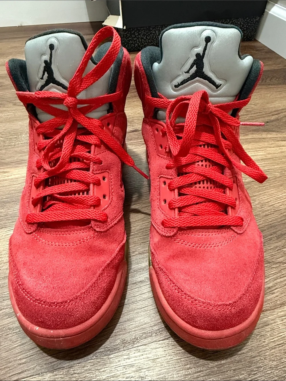 Men's Air Jordan 5 “Red Suede”